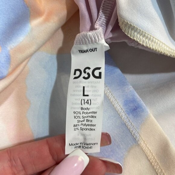 DSG Girls' Shelf Bra Tank Top - Picture 7 of 9